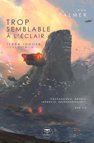 Cover of Trop semblable à l'éclair