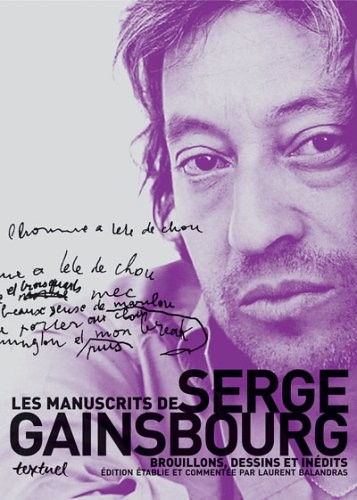 Cover of Les manuscrits de Serge Gainsbourg