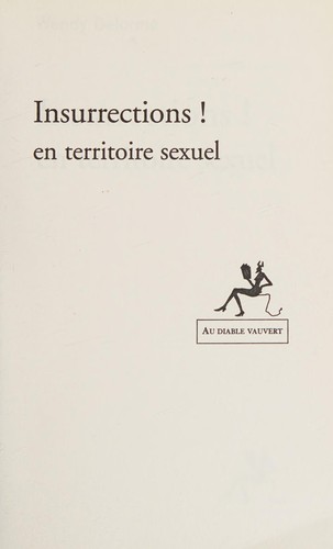 Cover of Insurrections! en territoire sexuel