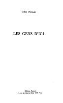 Cover of Les gens d'ici