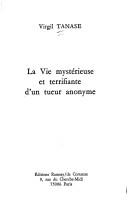 Cover of La vie mystérieuse et terrifiante d'un tueur anonyme