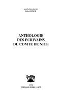Cover of Anthologie des ećrivains du comté de Nice