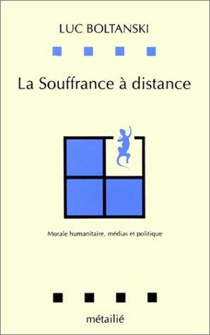 Cover of La souffrance à distance