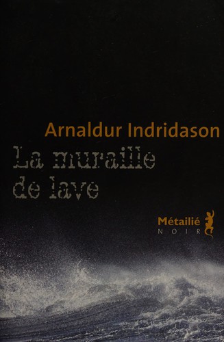 Cover of La muraille de lave