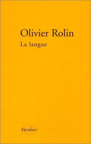 Cover of La langue