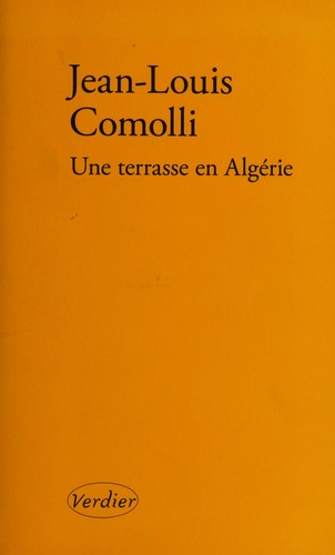 Cover of Une terrasse en Algérie