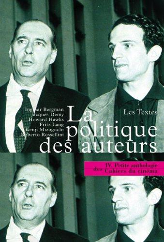 Cover of La politique des auteurs