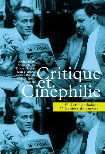 Cover of Critique et cinéphilie