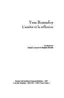 Cover of L' amitié et la réflexion