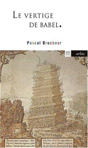Cover of Le vertige de Babel