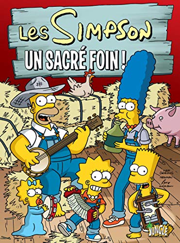 Cover of Les Simpson, Tome 2 : Un sacré foin !