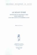Cover of Le néant évidé
