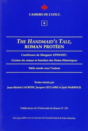 Cover of The Handmaid's Tale: Roman Protéen