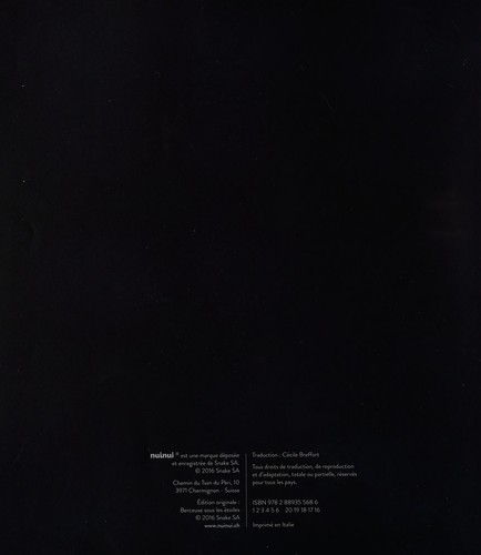 Cover of Berceuse sous les étoiles