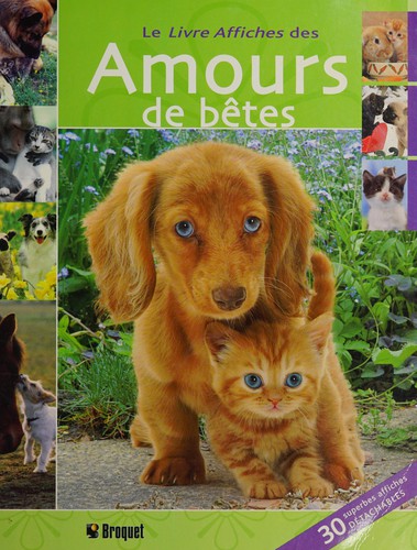Cover of Le livre affiches des amours de bêtes