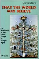 Cover of That the world may believe