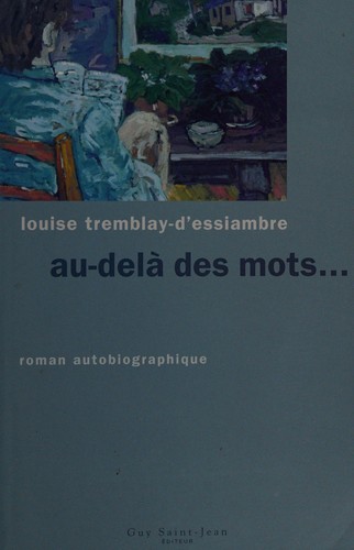 Cover of Au-delà des mots--