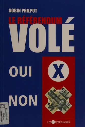 Cover of Le référendum volé