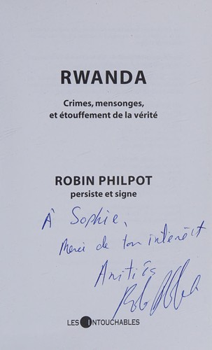 Cover of Rwanda