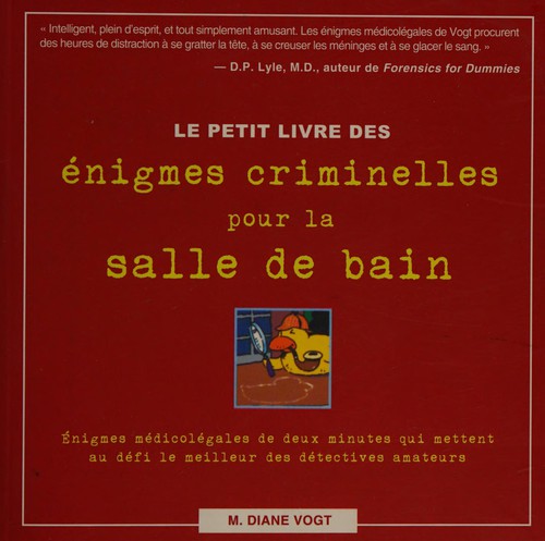Cover of Le petit livre des énigmes criminelles pour la salle de bain
