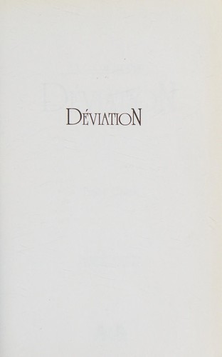 Cover of Déviation