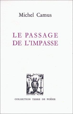 Cover of Le passage de l'impasse