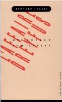 Cover of Une erreur judiciaire
