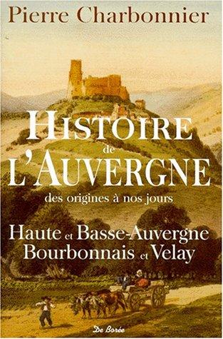 Cover of Histoire de l'Auvergne des origines à nos jours