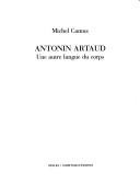 Cover of Antonin Artaud