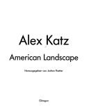 Cover of Alex Katz