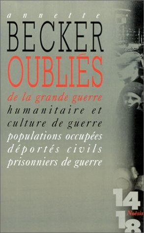 Cover of Oubliés de la Grande guerre