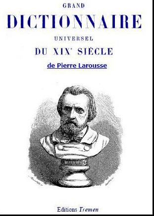 Cover of Grand dictionnaire universel du XIXe siècle
