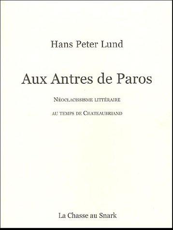 Cover of Aux antres de Paros