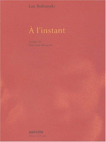 Cover of A l'instant