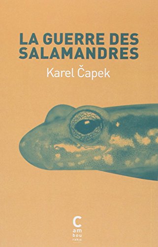 Cover of La guerre des salamandres