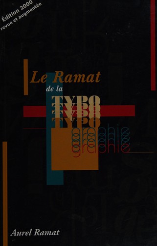 Cover of Ramat de la typographie Edition 2000
