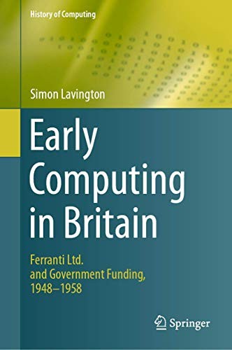 Cover of Early Computing in Britain