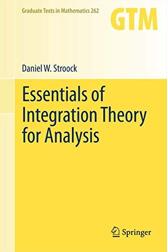 Cover of Essentials of Integration Theory for Analysis