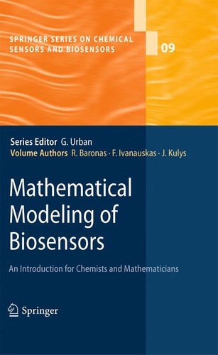 Cover of Mathematical modeling of biosensors