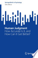 Cover of Human Judgment