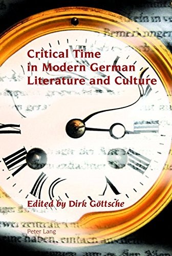 Cover of Critical time in modern German literature and culture