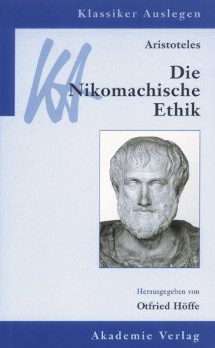 Cover of Aristoteles: Die Nikomachische Ethik