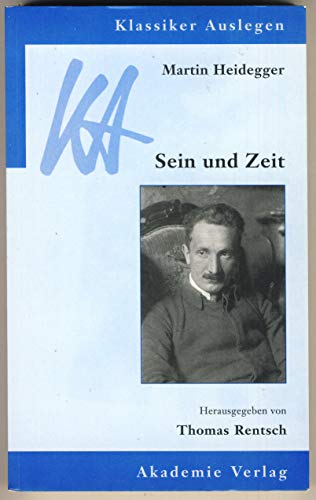Cover of Martin Heidegger: Sein und Zeit