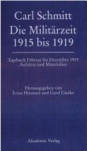 Cover of Militarzeit 1915 bis 1919