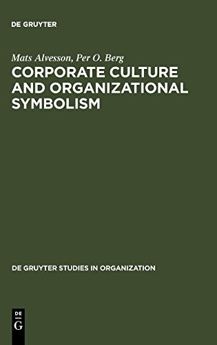 Cover of Corporate culture and organizational symbolism