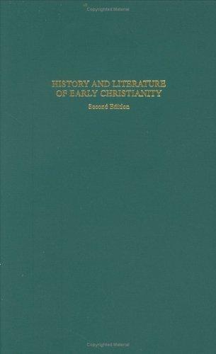 Cover of History and Literature of Early Christianity (Introduction to the New Testament)