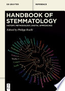 Cover of Handbook of Stemmatology