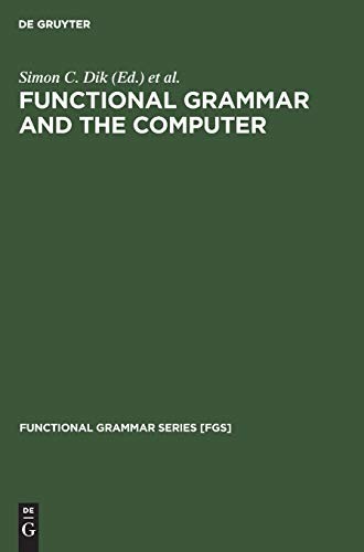 Cover of Functional Grammar and the Computer