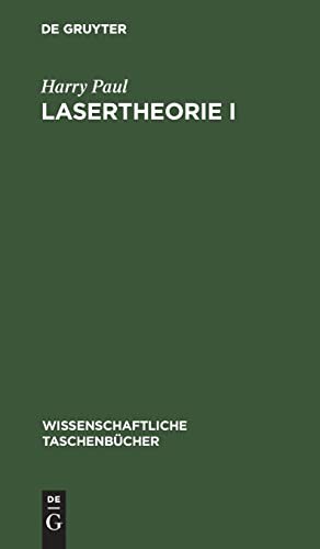 Cover of Lasertheorie I