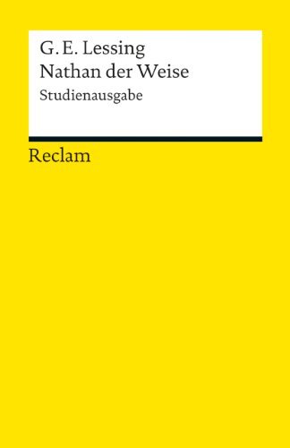Cover of Nathan der Weise